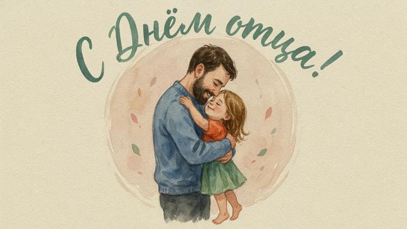 ПОЗДРАВЛЕНИЕ С ДНЕМ ОТЦА! 